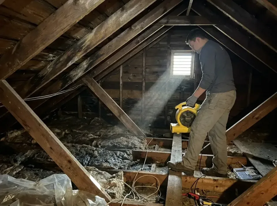 attic-water-damage-drying-proc-007 — frequently asked questions, Emergency Water Extraction & 24/7 Flood Response in Spirit…